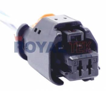 FICHA DE CONEXION ROYALTEK FICHA DE CONEXION ROYALTEK 2 (DOS) VIAS VALVULA TERMOSTATICA PEUGEOT 2008 208 CITROEN DS3 DS5 C4 - VENTA EN PAQUETES DE 5 UNIDADES ---